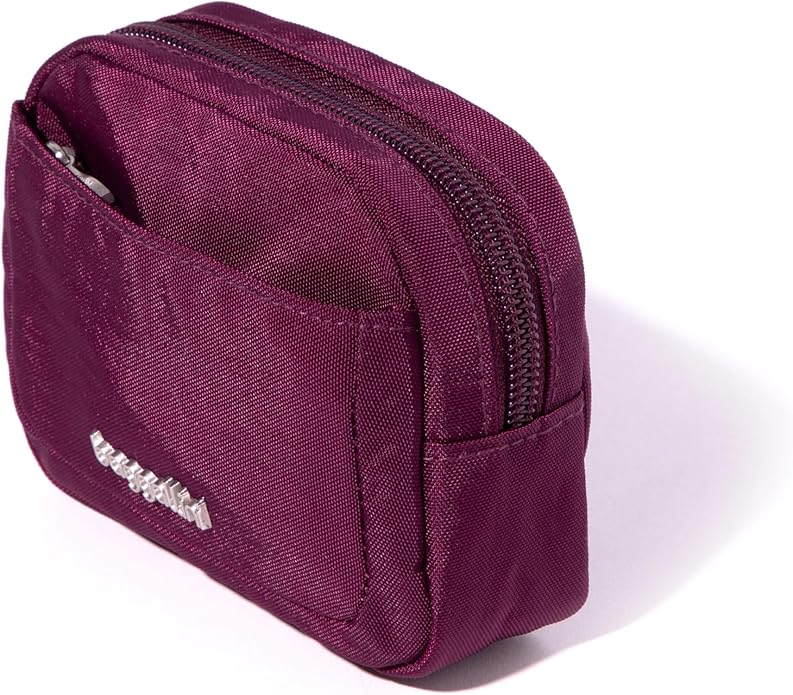 Baggallini Women's Pocket Cosmetic - Lightweight Bag - Travel Essentials Makeup Organizer Mini