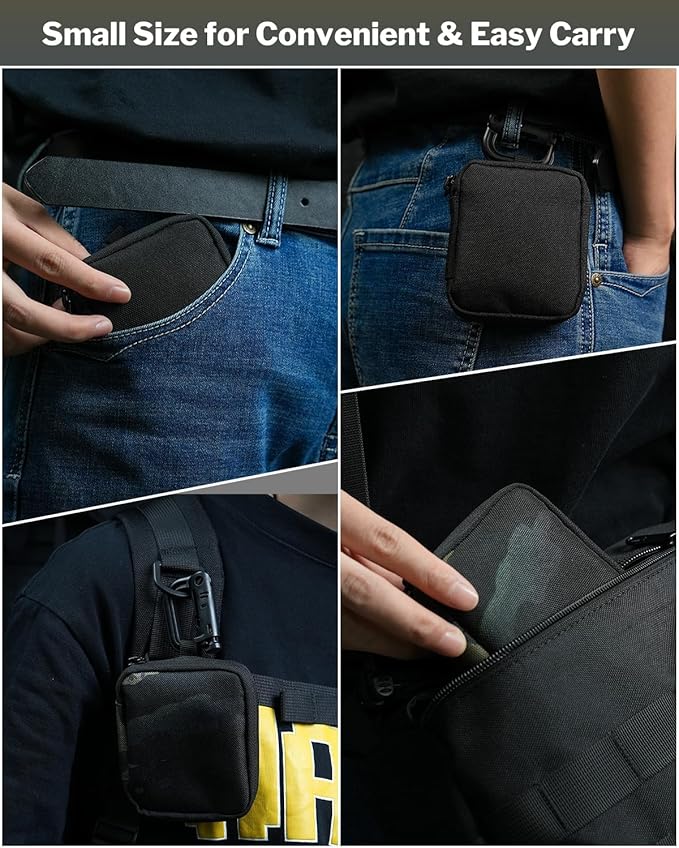 VIPERADE VE34 Mini EDC Organizer - Small Everyday Carry Pouch