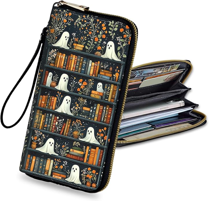 Wristlet Wallet for Women, RFID Blocking Phone Wallet, Large Capacity Zip Around Clutch, Fits iPhone 15 Pro Max, Travel Organizer Purse