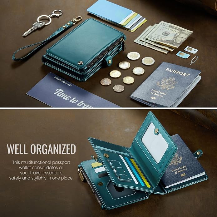 Passport Holder Wallet Bag with Holder