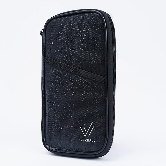 Travel holder RFID-blocking Fire-resistant Water-resistant Passport Wallet organizer