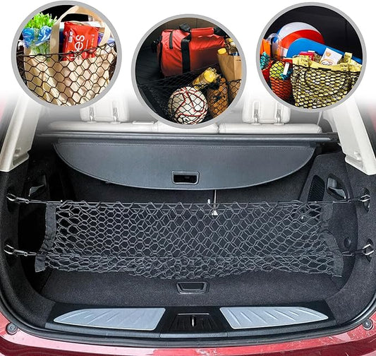Envelope Style Trunk Mesh Cargo Net for Buick Envision 2016-2025 - Car Accessories - Premium Trunk Organizers and Storage - Cargo Net for Crossover - Vehicle Carrier Organizer for Buick Envision