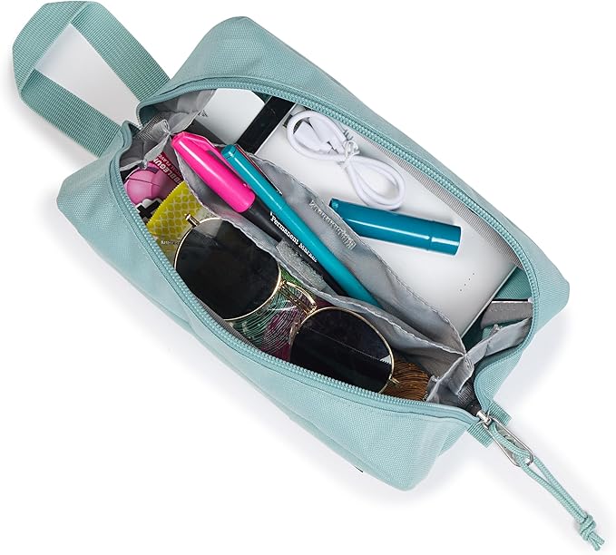 JanSport Perfect Pouch – Accordion Opening, Single Compartment with 3 Dividers, Small Internal Pocket