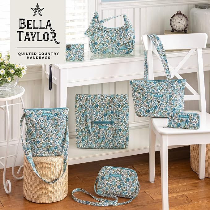 Bella Taylor Cash System Wallet for Envelope Budgeting - RFID Protected - Cash Stuffing Wallet with Detachable Wristlet