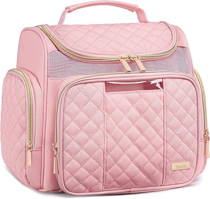 Tealari Large Toiletry Bag for Women Men,Bathroom Bag,Water Resistant Shower Bag,Makeup Bag,Portable Shower Caddy for College Dorm,Hanging Travel Toiletry Bag with Transparent Waterproof Phone Pocket