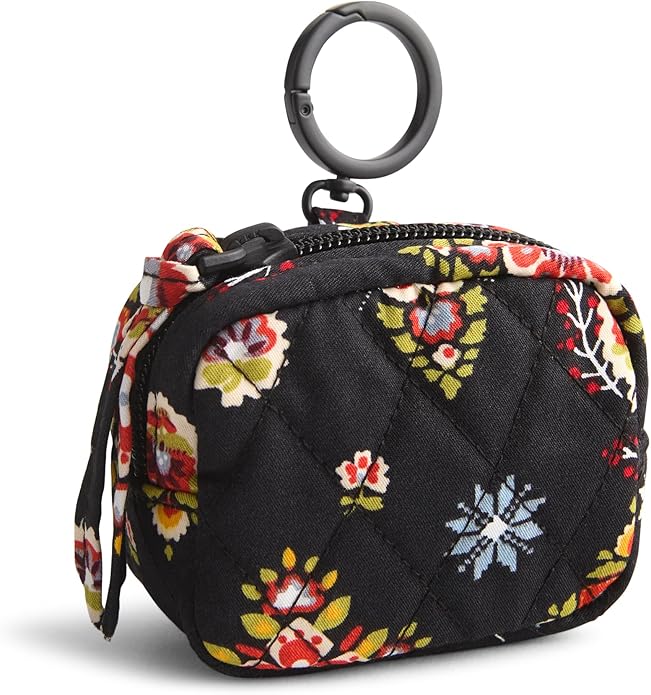 Premium Cotton Zip Earbud Bag Charm