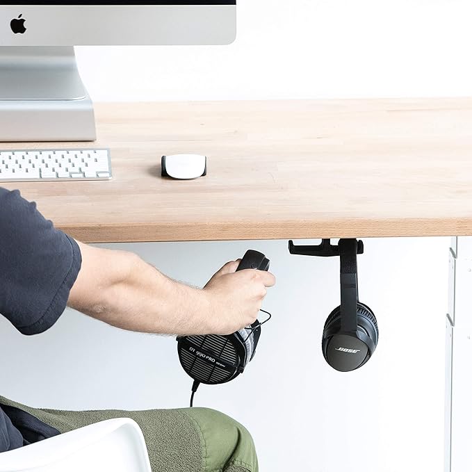 Elevation Lab The Anchor (4 Pack) - The Original Under-Desk Headphone Stand Mount Holder