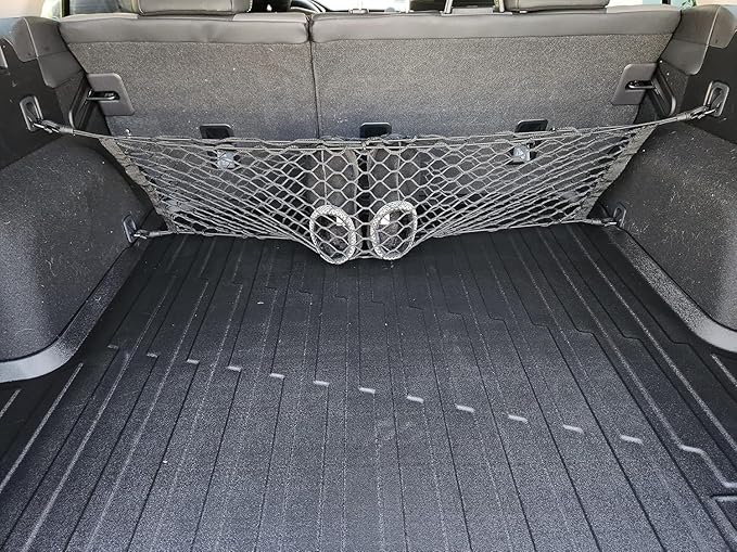 Rear Seat Envelope Style Automotive Elastic Trunk Mesh Cargo Net for Subaru Outback 2020-2025 - Premium Trunk Organizers and Storage - Luggage Net for SUV - Best Car Organizer for Subaru Outback