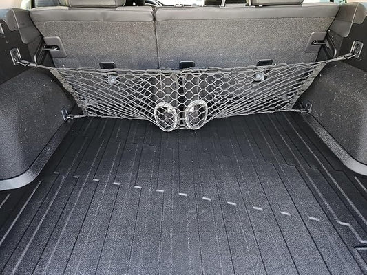 Rear Seat Envelope Style Automotive Elastic Trunk Mesh Cargo Net for Subaru Outback 2020-2025 - Premium Trunk Organizers and Storage - Luggage Net for SUV - Best Car Organizer for Subaru Outback