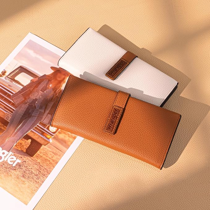 Montana West X Wrangler Wallets Women RFID Blocking Bifold Wallets, Card Cases & Money Organizers Clutch Wallet