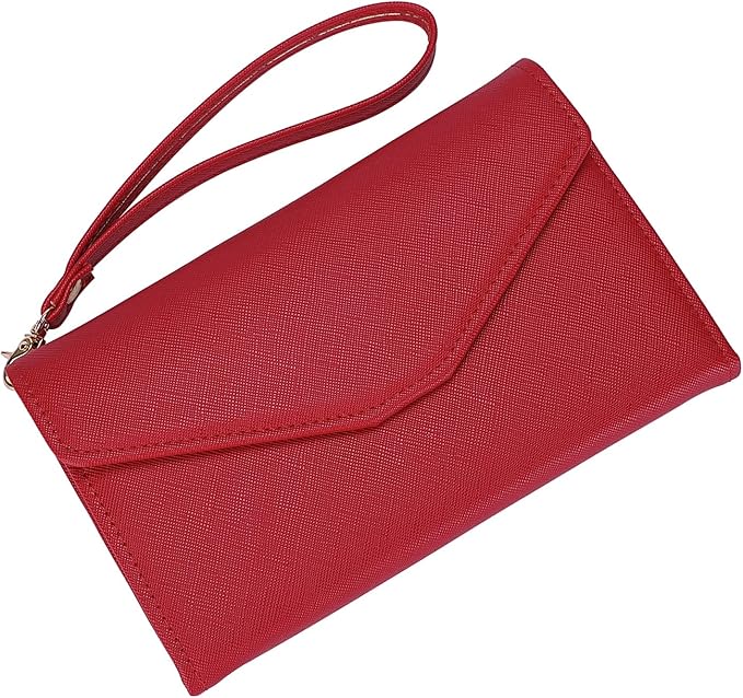 ZOPPEN Passport Holder Women Travel Wallet (Ver.5) for Women Rfid Blocking Passport Cover Case Document Organizer Wrist Strap