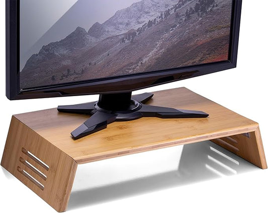 Achieva Bamboo Monitor Stand (71008)