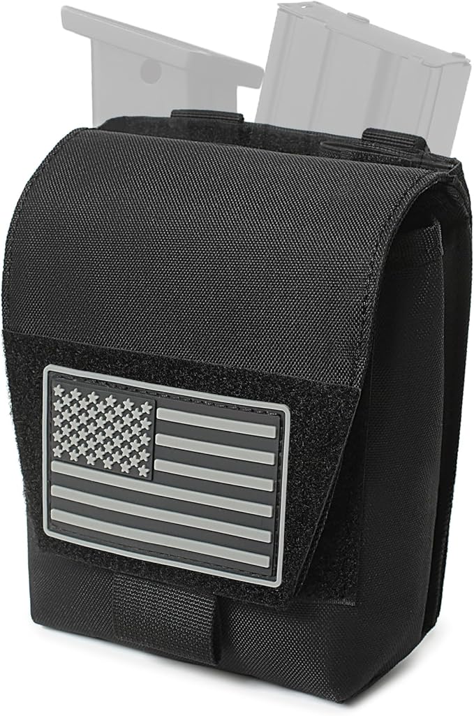 Mini Heavy Duty Tactical Belt Pouch for Men - Small Molle Pouch,Tactical Admin Pouch Compact EDC Utility Gadget Gear Pouches for Traveling, Hiking