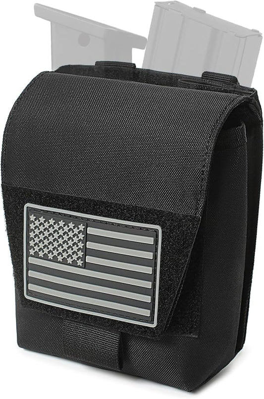 Mini Heavy Duty Tactical Belt Pouch for Men - Small Molle Pouch,Tactical Admin Pouch Compact EDC Utility Gadget Gear Pouches for Traveling, Hiking