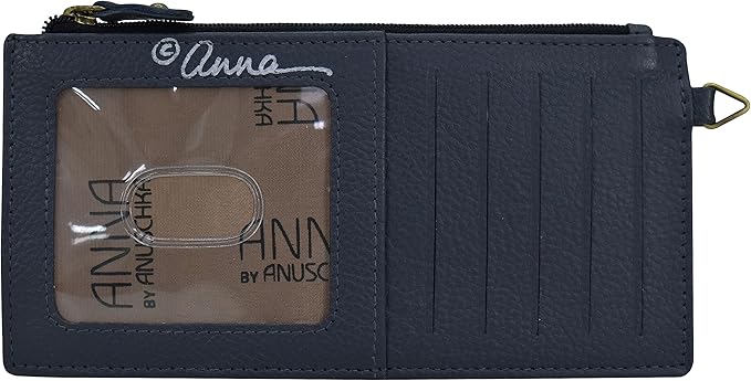Anna by Anuschka Women's Hand Painted Genuine Leather Organizer Wallet | Hand Painted