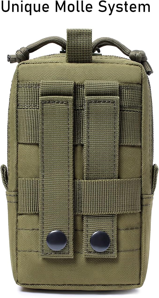 Tactical Molle EDC Pouch Cellphone Pouch Holder Utility Gadget Organizer Bag