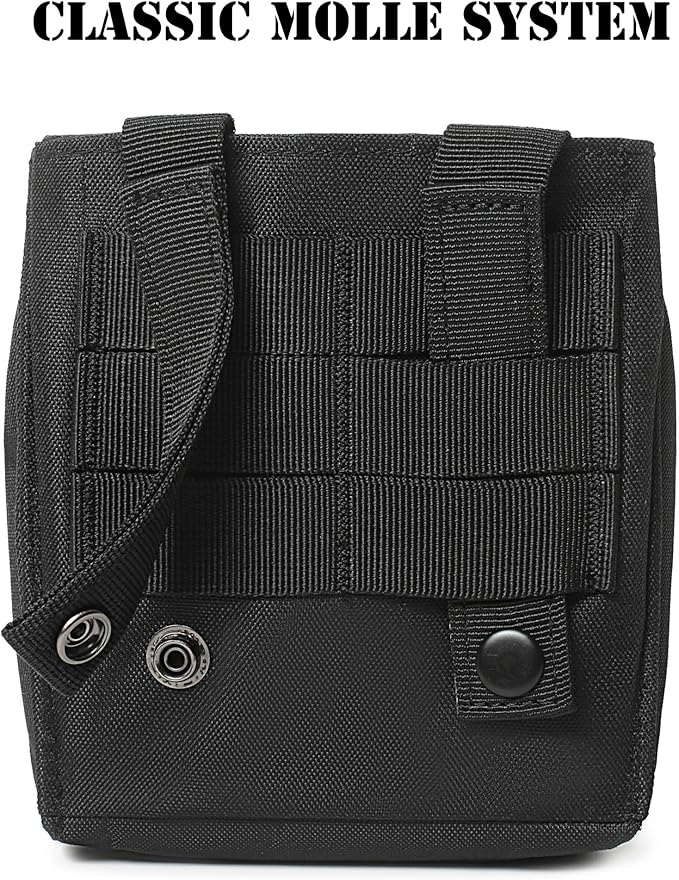 Mini Heavy Duty Tactical Belt Pouch for Men - Small Molle Pouch,Tactical Admin Pouch Compact EDC Utility Gadget Gear Pouches for Traveling, Hiking