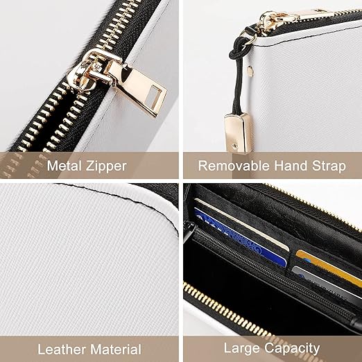 Clutch Wallet Holder for Women Men American Eagle Pattern Colorful Portable Accordion Zipper Credit Card Storage Bag Waterproof Purse Leather Wallet for Travel Work Shopping