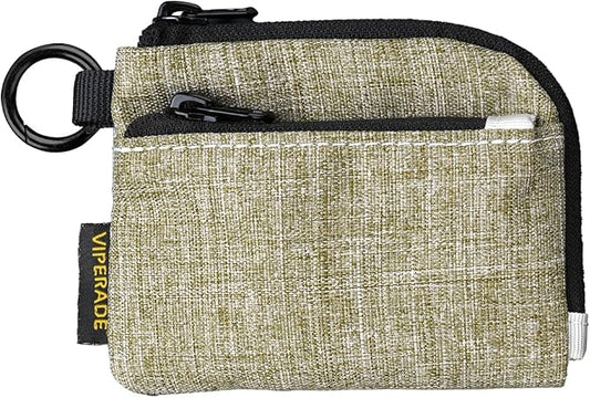 VIPERADE VE37 Mini EDC Pouch – Coin Purse for Men, Slim Zipper Wallet, EDC Gear Organizer, MOLLE Webbing Designed for VAB2 Clip-On Belt/Backpack Attachment, Everyday Carry Tactical Bag