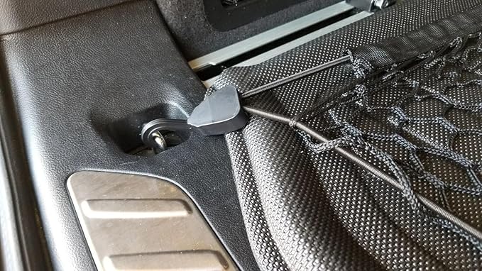 Rear Trunk Organizer Cargo Net for BMW X3 2004–2026 – Floor Style Cargo Net for SUV – Premium Mesh Elastic Car Trunk Organizer Vehicle Carrier Storage – Compatible with X3