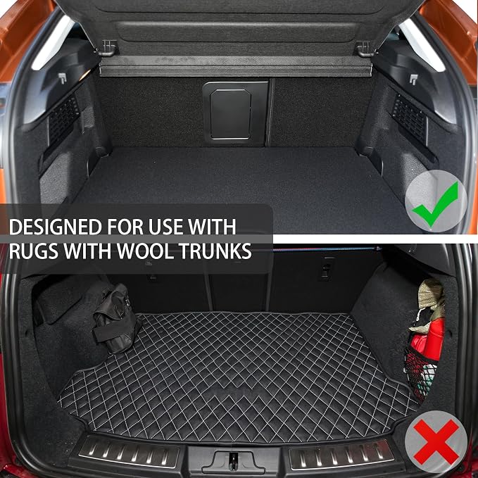 Colingmill 4 Pcs Car Trunk Storage Organizer Blocks for Felt Carpet Free Association Trunk Organizer Multipurpose Containment System