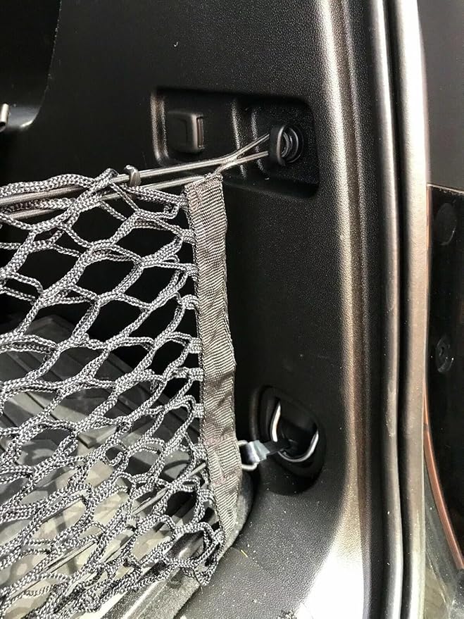 Rear Trunk Organizer Cargo Net for GMC Acadia 2017–2026 – Envelope Style Cargo Net for SUV – Premium Mesh Elastic Car Trunk Organizer Vehicle Carrier Storage – Compatible with Acadia