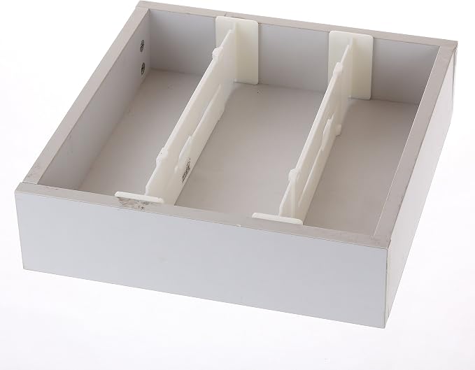 Ybmhome Adjustable Grid Drawer Dividers separators for Kitchen Bathroom Bedroom Dresser Utility Drawer Home Storage and Organization 2179-2 (Adjustable Drawer Dividers Set of 4)