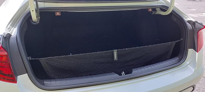 Envelope Elastic Trunk Mesh Cargo Net for Hyundai Sonata 2020-2024 - Car Accessories - Trunk Organizer and Storage - Cargo Net for Sedan - Vehicle Carrier Organizer for Hyundai Sonata