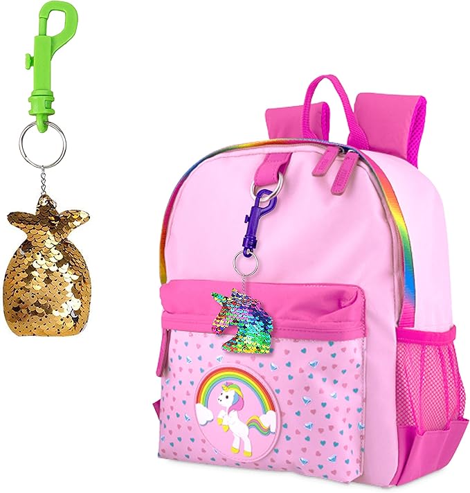 Lucky Line Plastic Key Clip for Backpacks, Belts, Keys, Party Favors, Arts and Crafts, Neon Green, 25 Per Bag (41540)