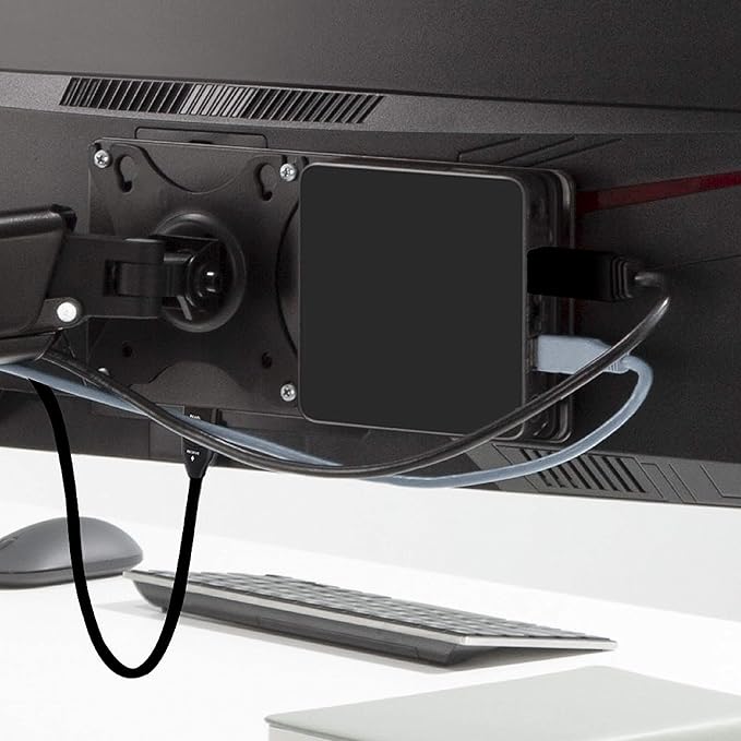 AVLT VESA Monitor Arm Extension Plate Adapter for Intel NUC Mini PC Computer Mount
