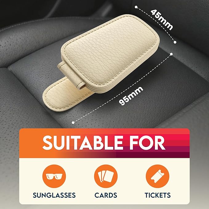 Sunglasses Holder for Car Visor