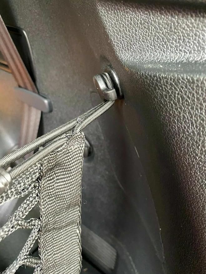 Trunk Organizer Cargo Net for KIA Sorento 2014-2026 – Envelope Style Cargo Net for SUV – Premium Mesh Elastic Car Trunk Organizer Vehicle Carrier Storage – Compatible with Sorento