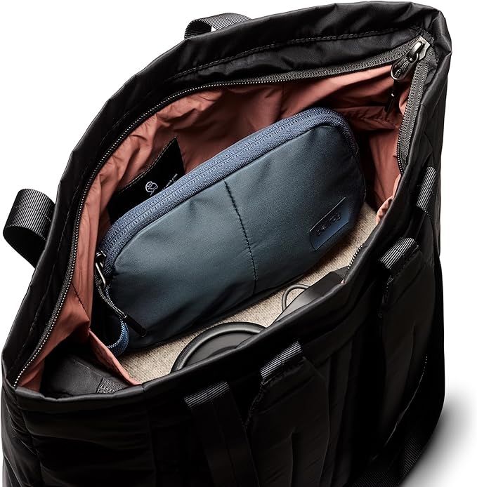 Bellroy Laneway Daily Pouch (Organizer Pouch for Everyday or Travel, with Internal Organization) - Bluesteel