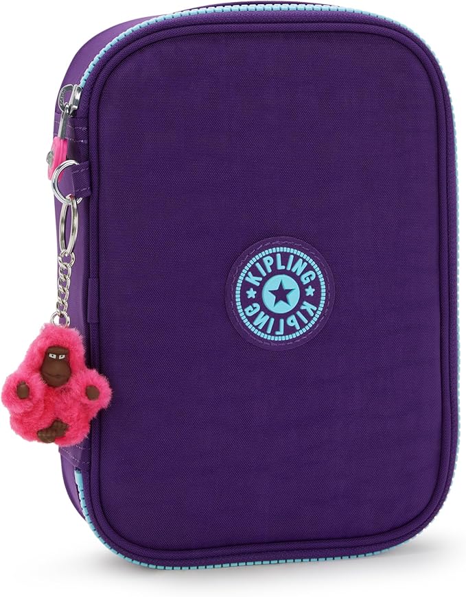 Kipling Women's 100 Pens Printed Case, Organize Accessories, Art Supplies, Makeup, Travel Organizer