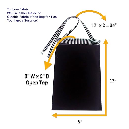 Car Trash Bag Hanging Front Seat Back Seat Headrest Console - Car Trash Bin with Reusable Waterproof Liner and Disposable Bags - Car Waste Basket (Large Black)
