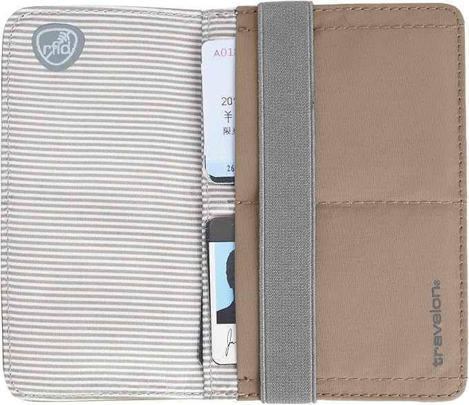 Travelon RFID Blocking Flap Passport Holder