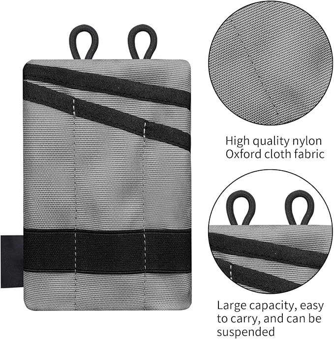 EDC Storage Pouch, Anti-Lost Outdoor Tactical EDC Kit Multi-Function EDC Tool Pouch
