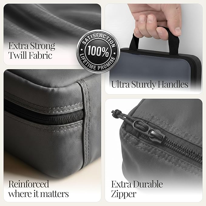 4-Piece Luxury Compression Packing Cubes & Bags for Travel – Maximize Space in Luggage with HybridMax Double-Capacity Design, 50 Luggage Tags, Patented Suitcase Organizer Bags, Lifetime Satisfaction