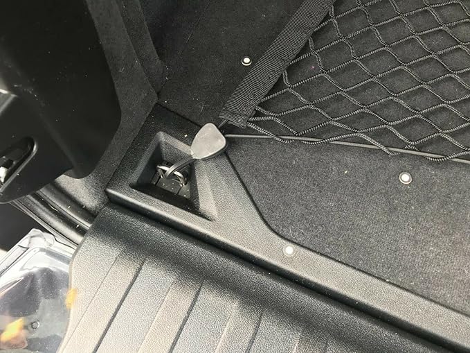 Rear Trunk Organizer Cargo Net for BMW X5 2007–2025 – Floor Style Cargo Net for SUV – Premium Mesh Elastic Car Trunk Organizer Vehicle Carrier Storage – Compatible with X5