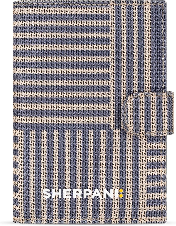 Sherpani Vienna, RFID Blocking Passport Holder, Travel Passport Cover Wallet, Travel Documents Organizer Protector, Travel Gift (Passport)