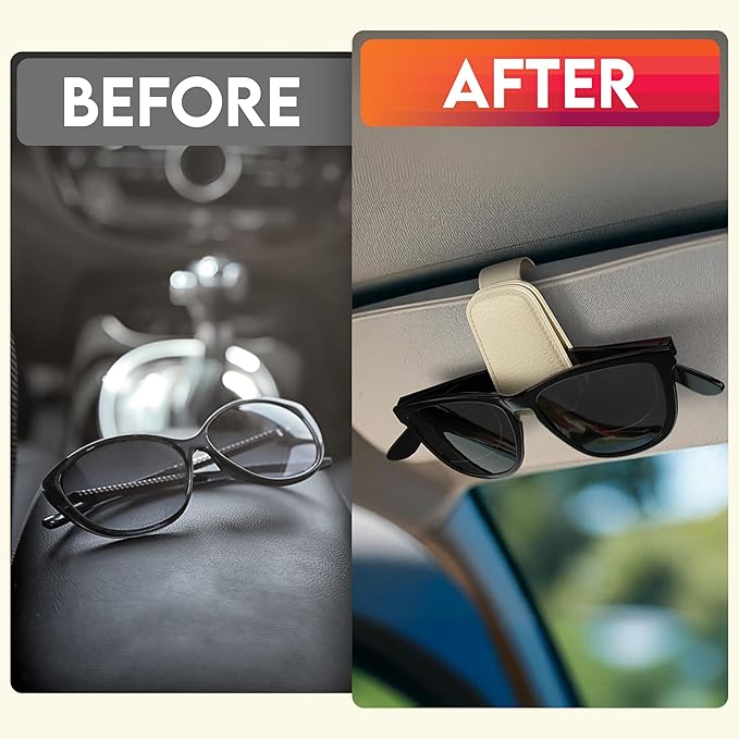 Sunglasses Holder for Car Visor