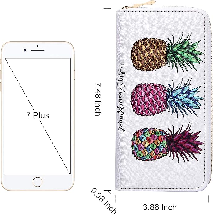 KUKOO Small Crossbody Bag Cell Phone Purse Wallet with Credit Card Slots for Women