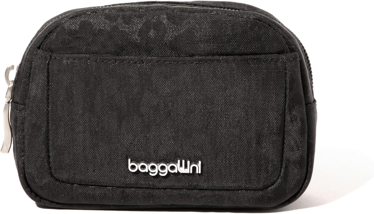 Baggallini Women's Pocket Cosmetic - Lightweight Bag - Travel Essentials Makeup Organizer Mini