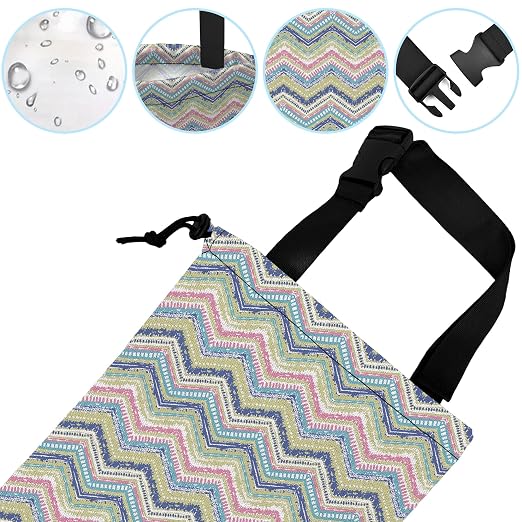 Car Garbage Bag Hanging Car Trash Can for Back Seat with Drawstring