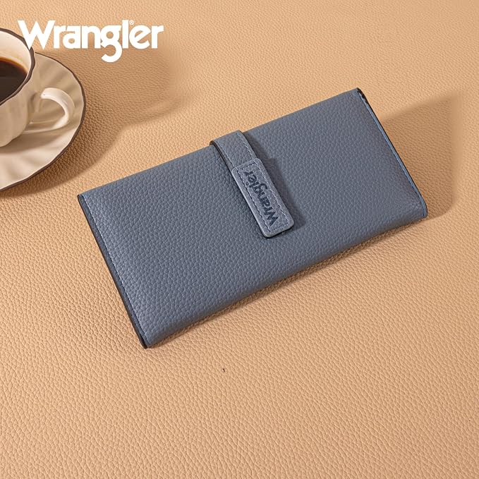 Montana West X Wrangler Wallets Women RFID Blocking Bifold Wallets, Card Cases & Money Organizers Clutch Wallet
