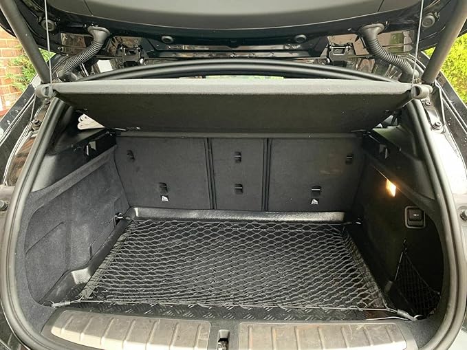 Rear Trunk Organizer Cargo Net for BMW X2 2018-2023 – Floor Style Cargo Net for SUV Truck - Premium Mesh Elastic Car Trunk Organizer Vehicle Carrier Storage – Compatible with BMW X2