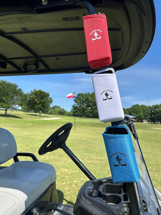 Eyeglass Caddie Durable Lightweight Magnetic Backed Sunglass Case