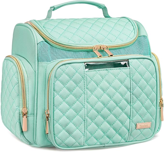 Tealari Large Toiletry Bag for Women Men,Bathroom Bag,Water Resistant Shower Bag,Makeup Bag,Portable Shower Caddy for College Dorm,Hanging Travel Toiletry Bag with Transparent Waterproof Phone Pocket