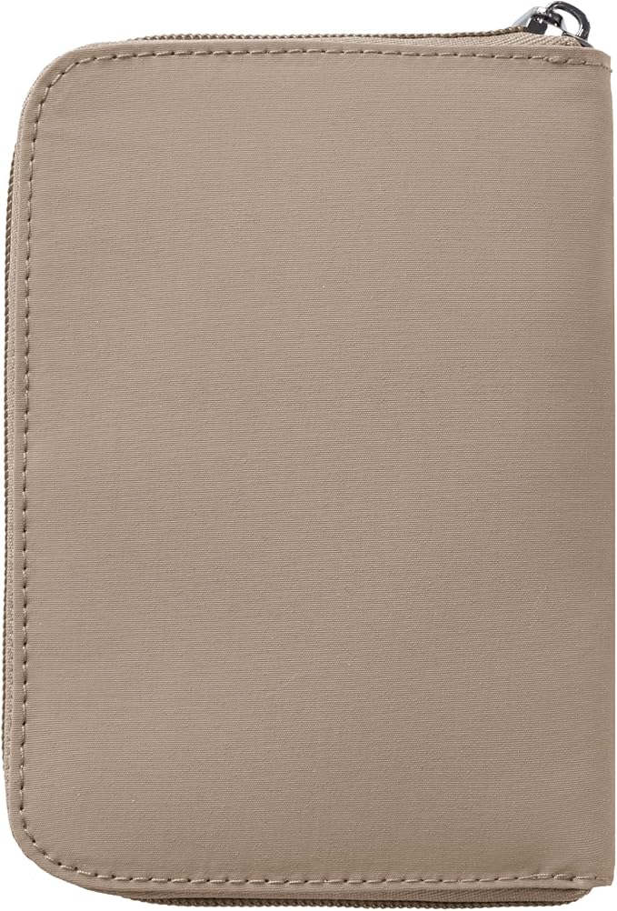 Travelon RFID Blocking Passport Zip Wallet