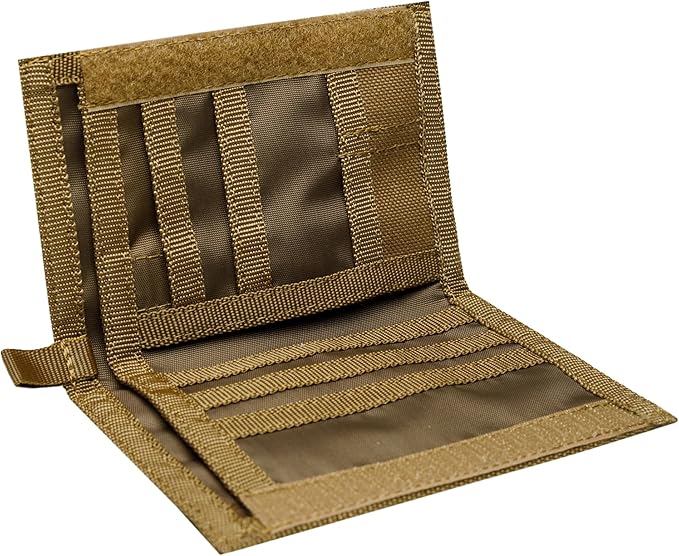 Chameleon Bifold Mens Nylon Wallet-Military Tactical Men Wallet- Canvas Thin Front Pocket Travel Bi-Fold Wallet-Best Nylon Travel Pouch